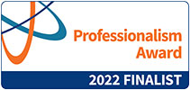 Professionalism Award Finalist 2022